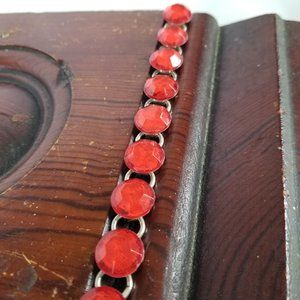 Cranberry Red Bracelet GIFT Boxed NEW Handmade